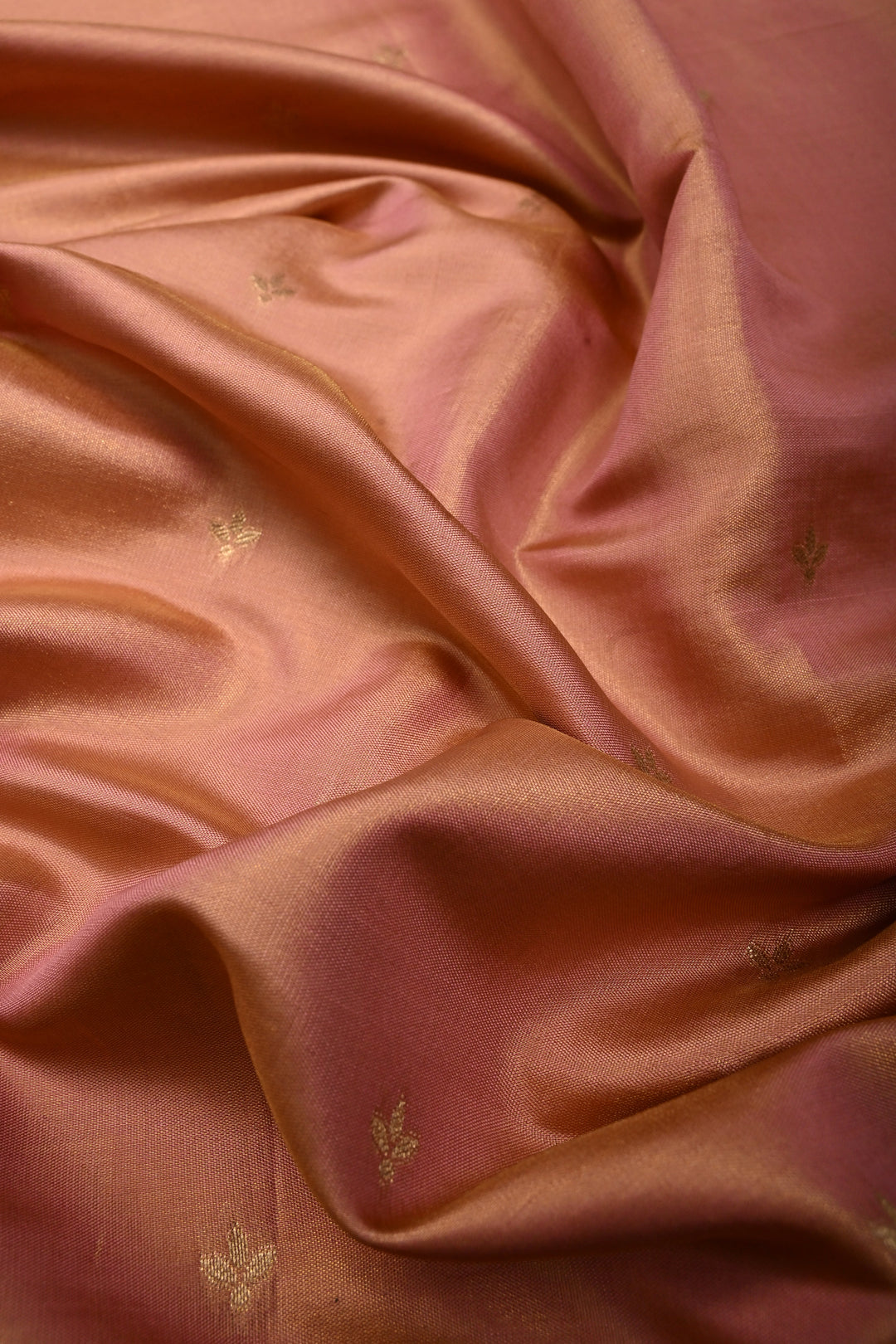 Light Pink Color Paisley Zari Woven Semi Banarasi Tissue Silk Saree  | SHOBITAM