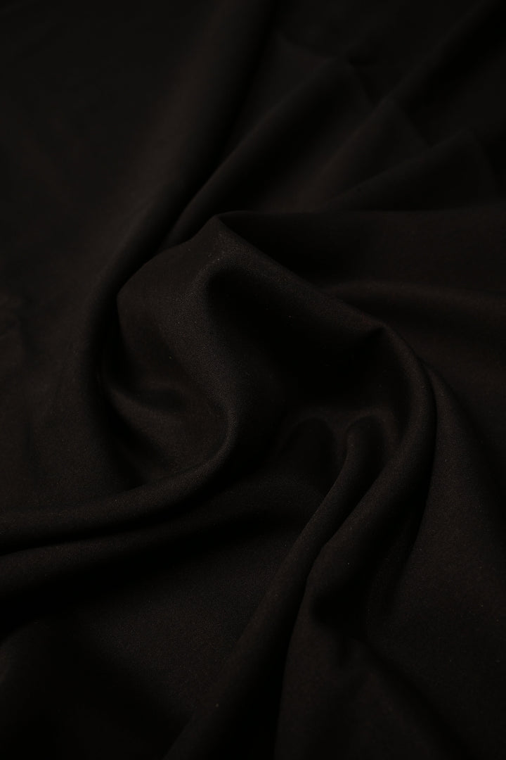 Black Mysore Silk Saree with Contrast Paisley Zari Border  | SILK MARK CERTIFIED | SHOBITAM