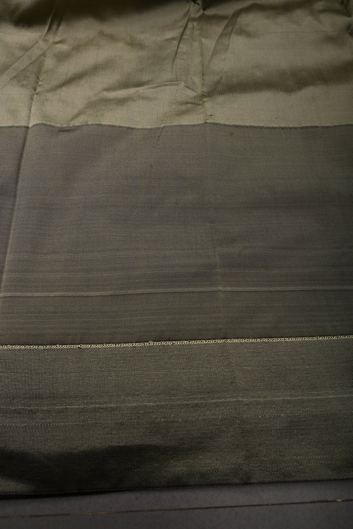 Royal Purple Ilkal Weave Art Silk Bagalkote Saree with Zari Veldhari  Horizontal Stripes and Contrast Temple Border | SHOBITAM