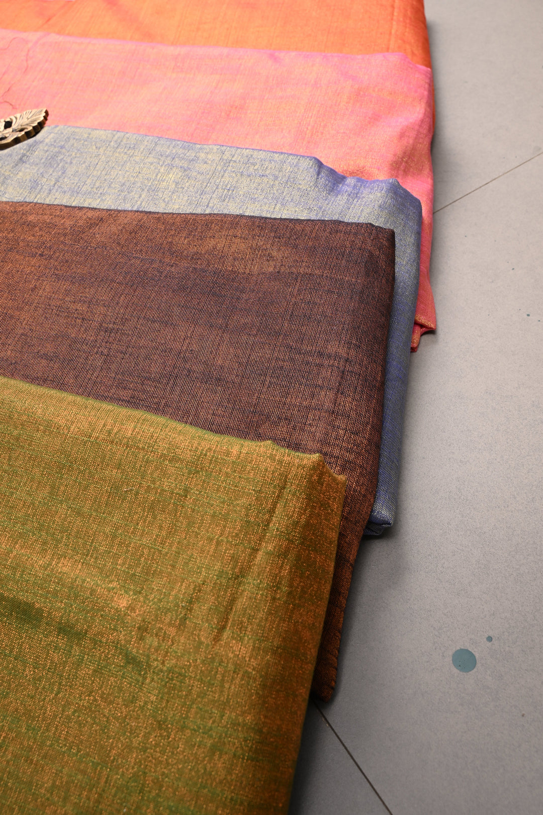 Discounted Bundle of 5 Tissue By Cotton Assorted Sarees for Gift Giving