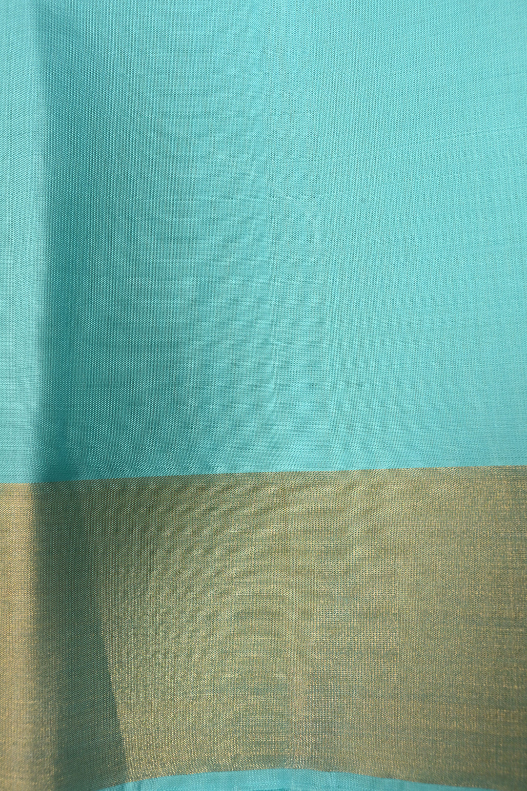 Navy Blue Kanjivaram Soft Silk Saree with Zari Buttas and Tissue Zari Border  | SILK MARK CERTIFIED | SHOBITAM