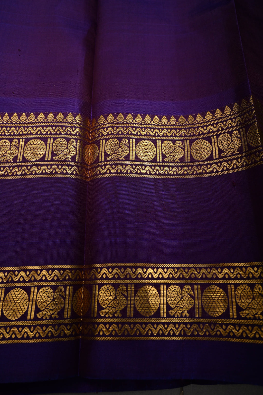 Coffee Brown Zari Checks on Pure Kanjivaram Soft Silk Saree with Zari Buttas-Brocade and Contrast Rettiapet Zari Border | SILK MARK CERTIFIED | SHOBITAM