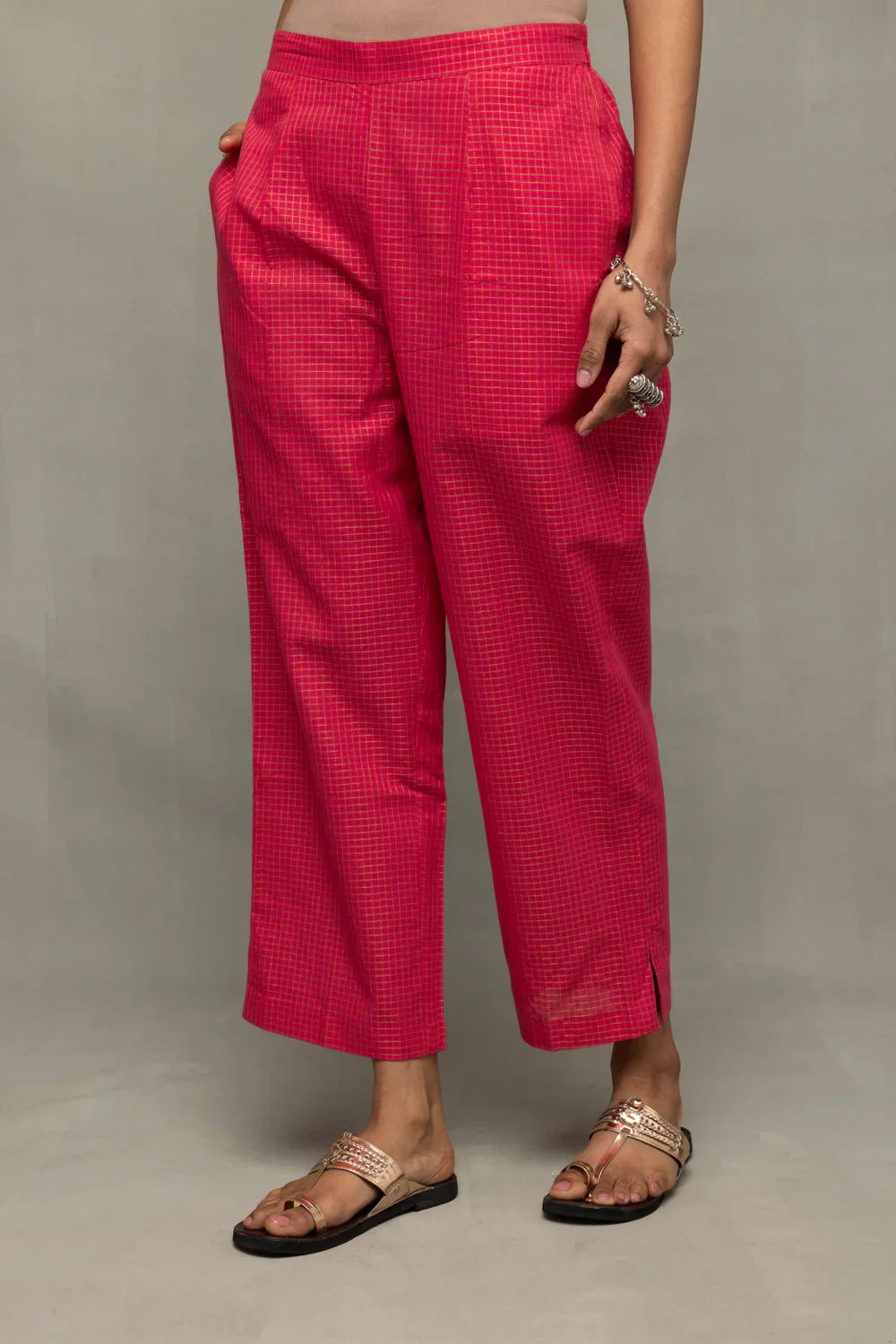 Pink Radiance South Cotton Kurta Set | SHOBITAM