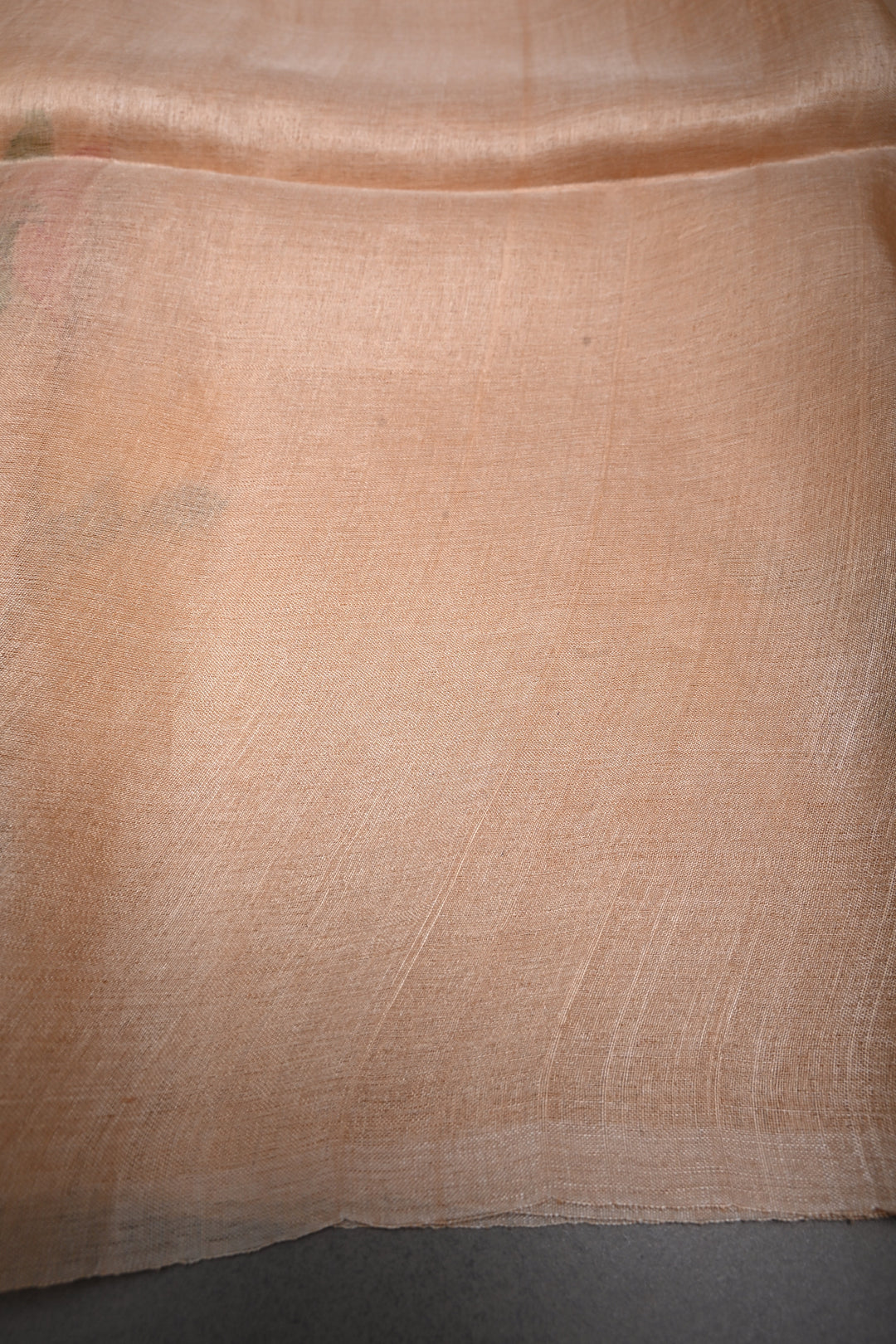 Beige Tussar Silk Saree with Jamdani Meenakari Weaving Buttas  | SILK MARK CERTIFIED | SHOBITAM