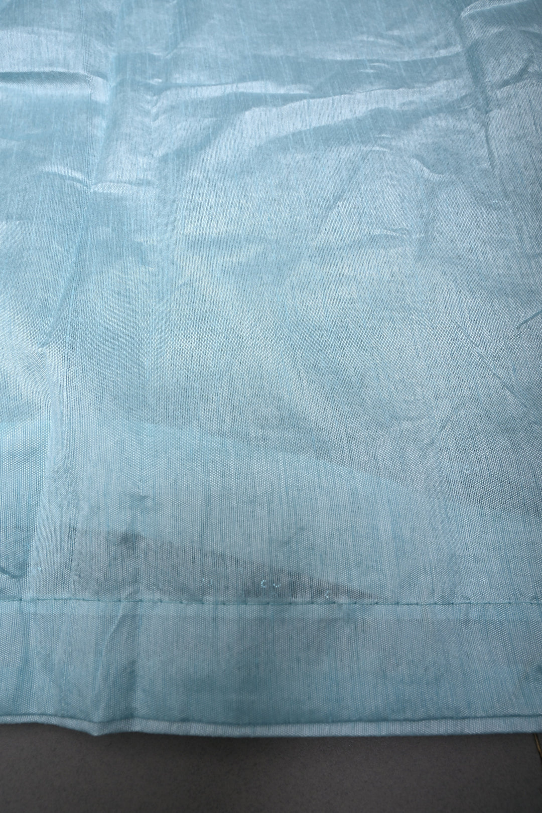 Aqua Blue Full Sequins Embellished on Net Partywear Saree | SHOBITAM
