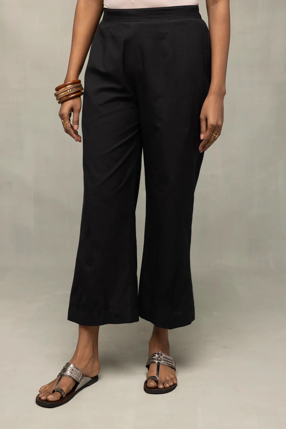 Black Gulnaar Woven Co-Ord Set | SHOBITAM