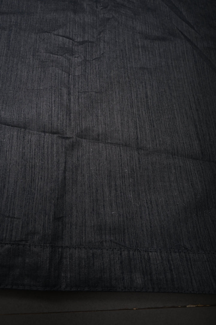 Gray Full Sequins Embellished on Net Partywear Saree | SHOBITAM