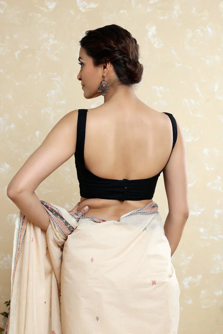 Basic Kaali Syahi Blouse | SHOBITAM