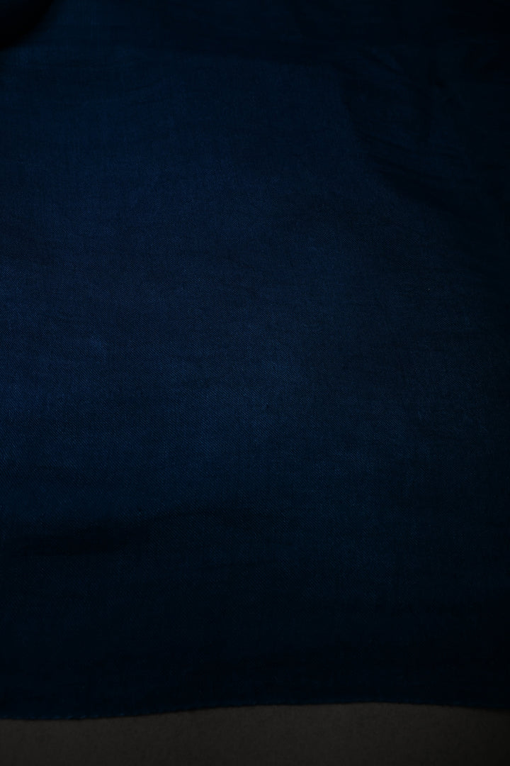 // color correction// Peacock Blue Borderless Modal Silk Saree with Lagda Patta Crushed Pallu | SHOBITAM