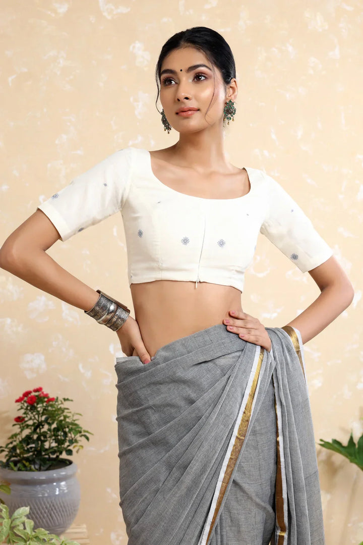 Mishti Jamdani Blouse | SHOBITAM