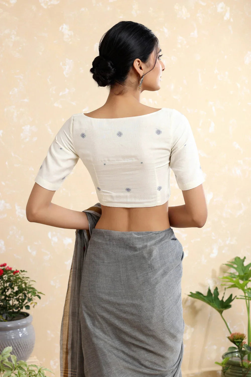 Mishti Jamdani Blouse | SHOBITAM
