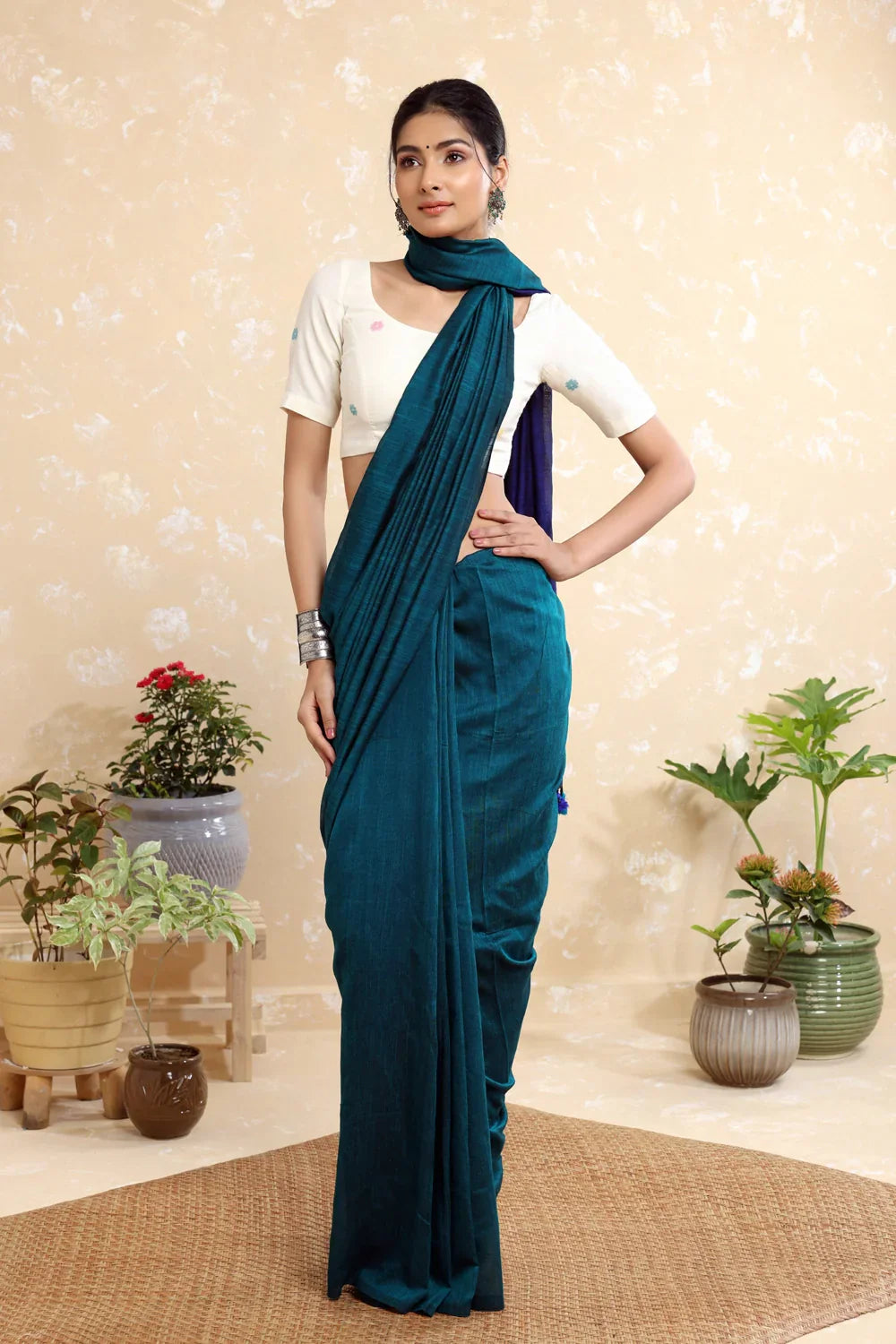 Chameli Jamdani Blouse | SHOBITAM
