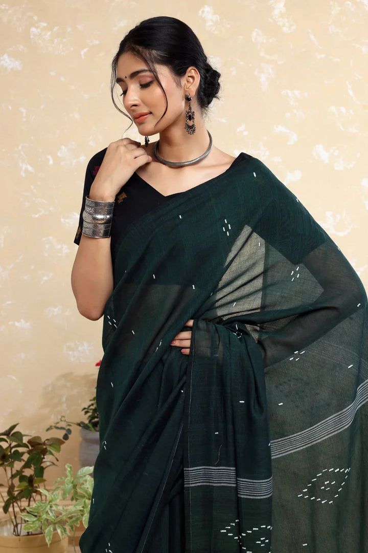 Anokhi Jamdani Blouse | SHOBITAM