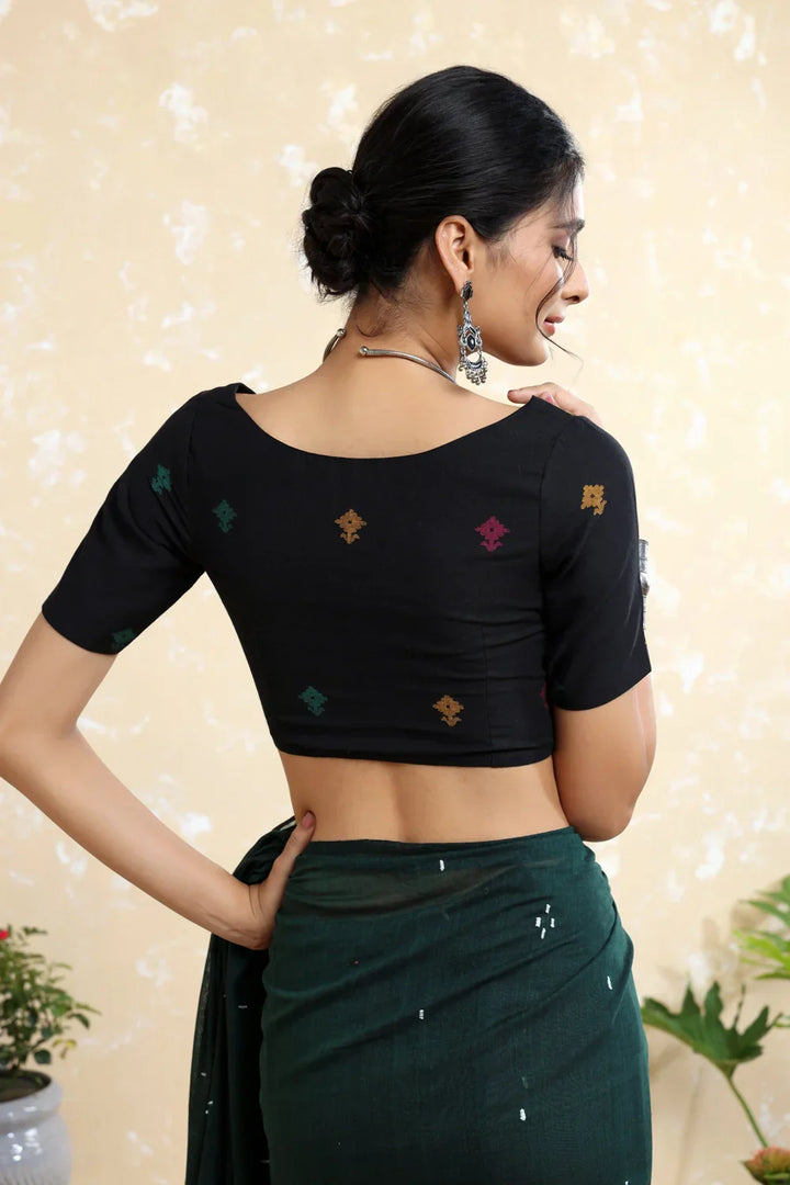 Anokhi Jamdani Blouse | SHOBITAM
