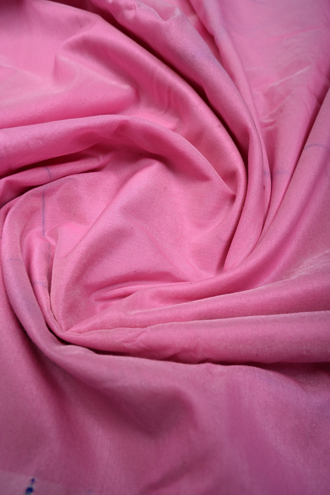 Rose Pink Ilkal Weave Mercerized Bagalkote Cotton Saree with Temple Panel on Contrast Zari Border | SHOBITAM