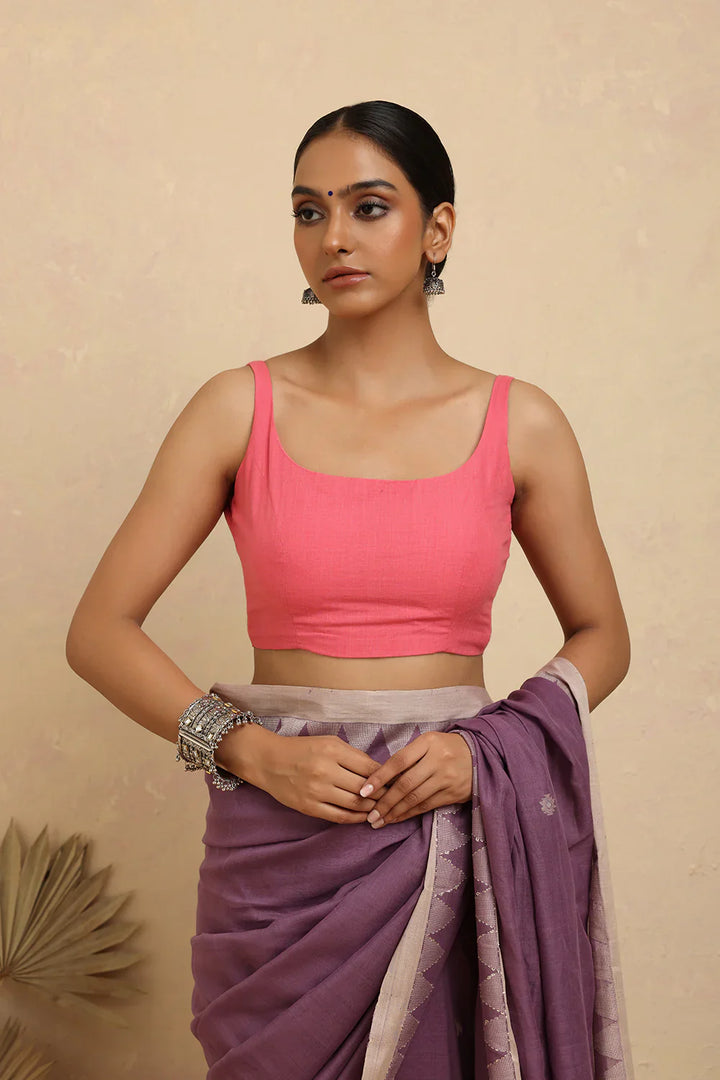 Basic Gulabi Blouse | SHOBITAM