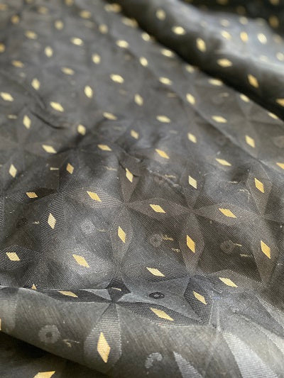 Kyra - Cotton Jamdani Saree | SHOBITAM