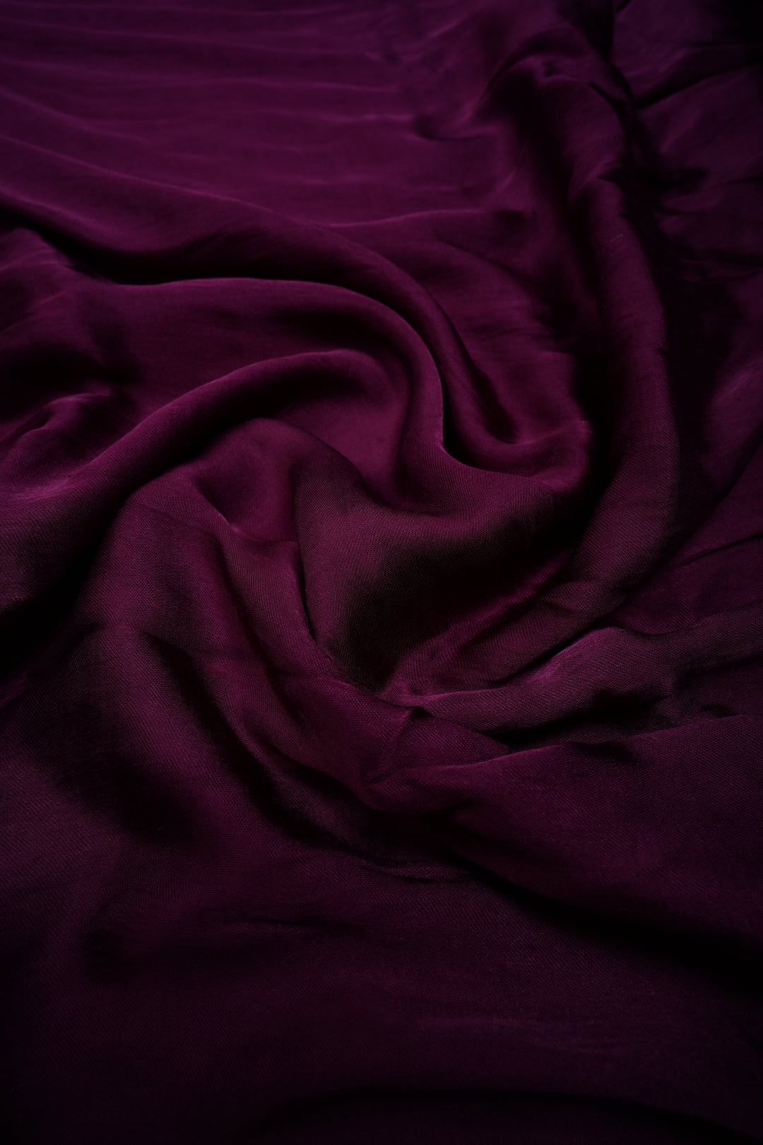 Jamuni Purple Modal Silk Saree with Madhubani Machli Handpainting and Lagda Patta Crushed Tissue Pallu | SHOBITAM