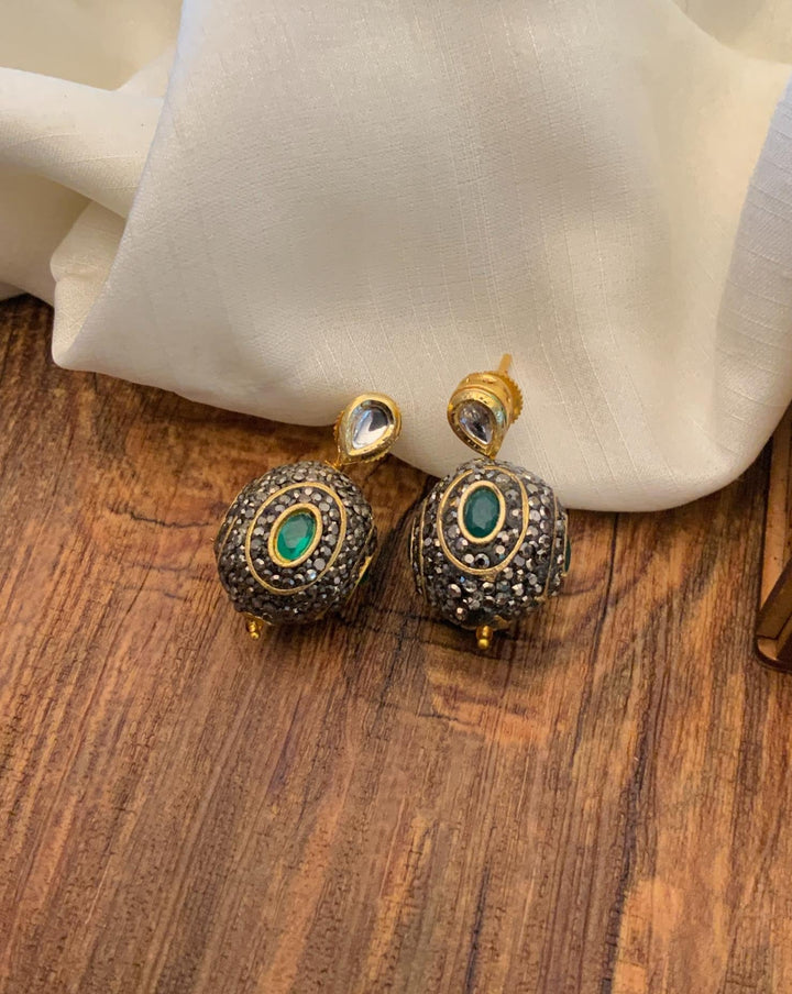 High Quality Round Jaipuri Beads Big Ball Mala Set  | SHOBITAM