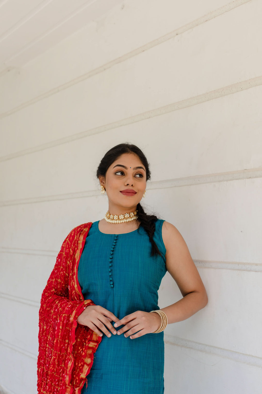 Tara Suit Set - Blue | Shobitam Custom Gowns | Made To Order