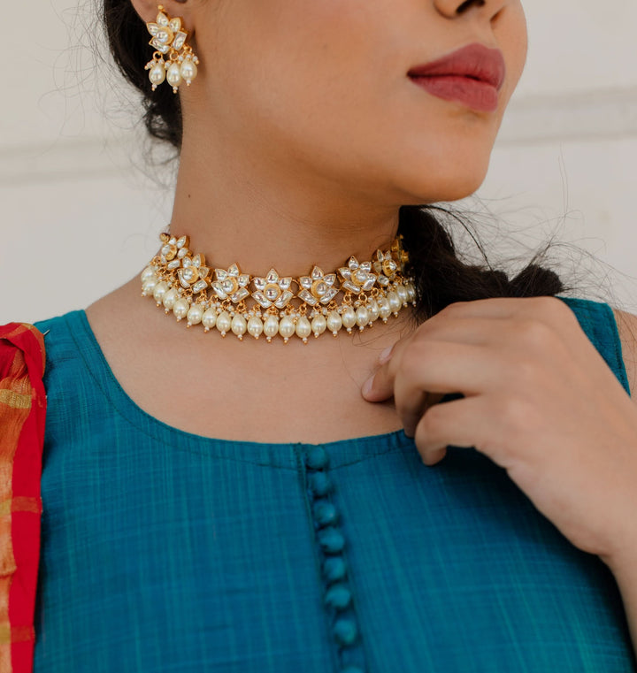 Tara Suit Set - Blue | Shobitam Custom Gowns | Made To Order