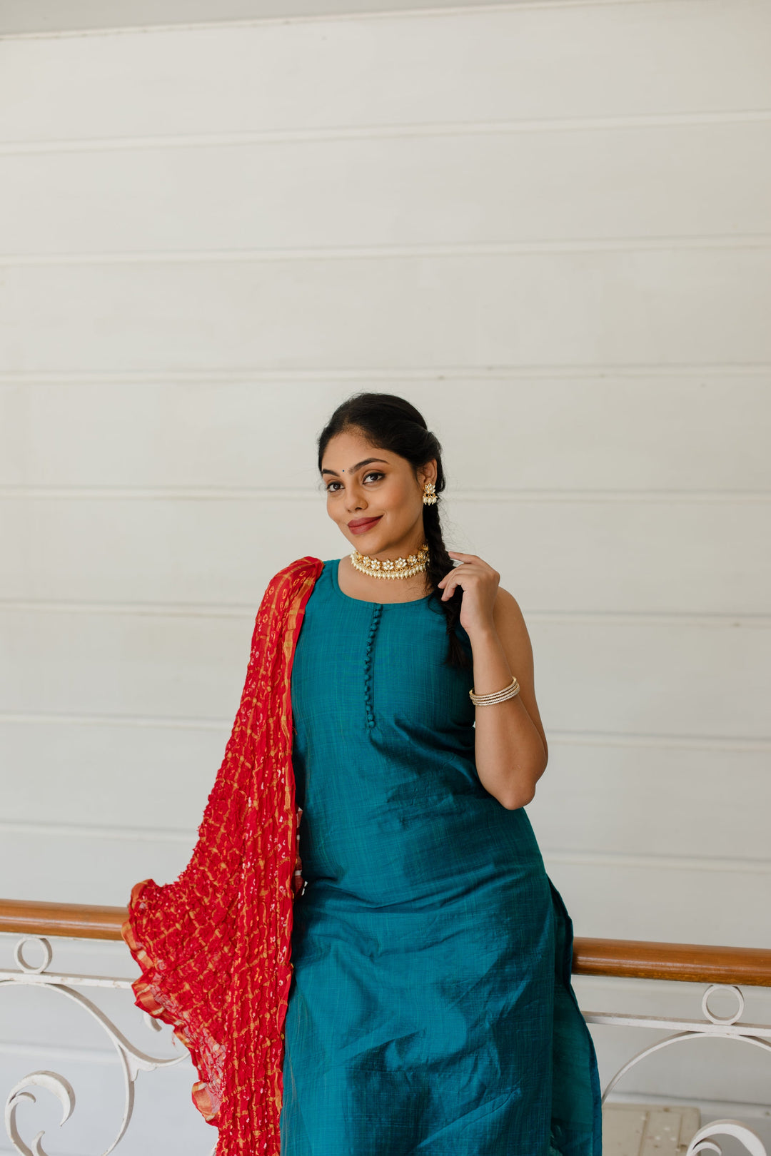 Tara Suit Set - Blue | Shobitam Custom Gowns | Made To Order