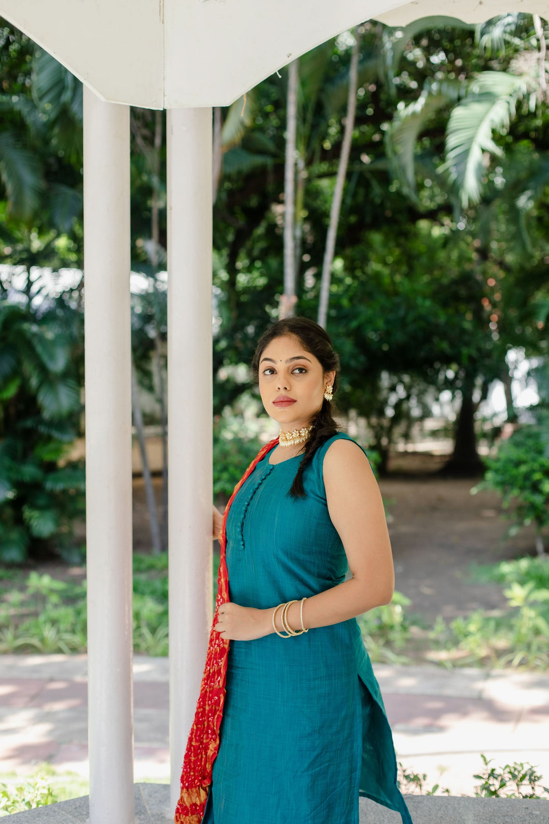 Tara Suit Set - Blue | Shobitam Custom Gowns | Made To Order