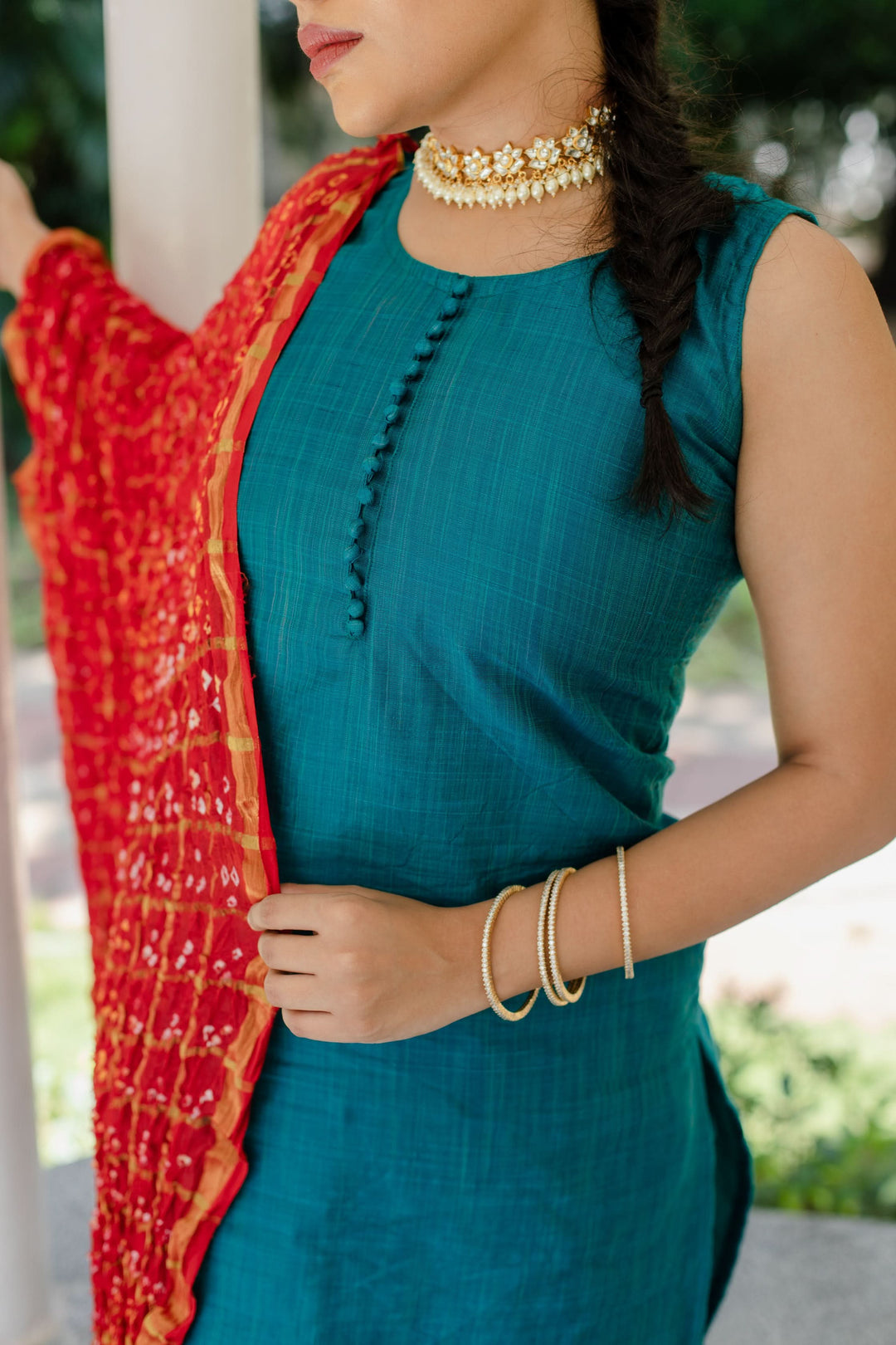 Tara Suit Set - Blue | Shobitam Custom Gowns | Made To Order