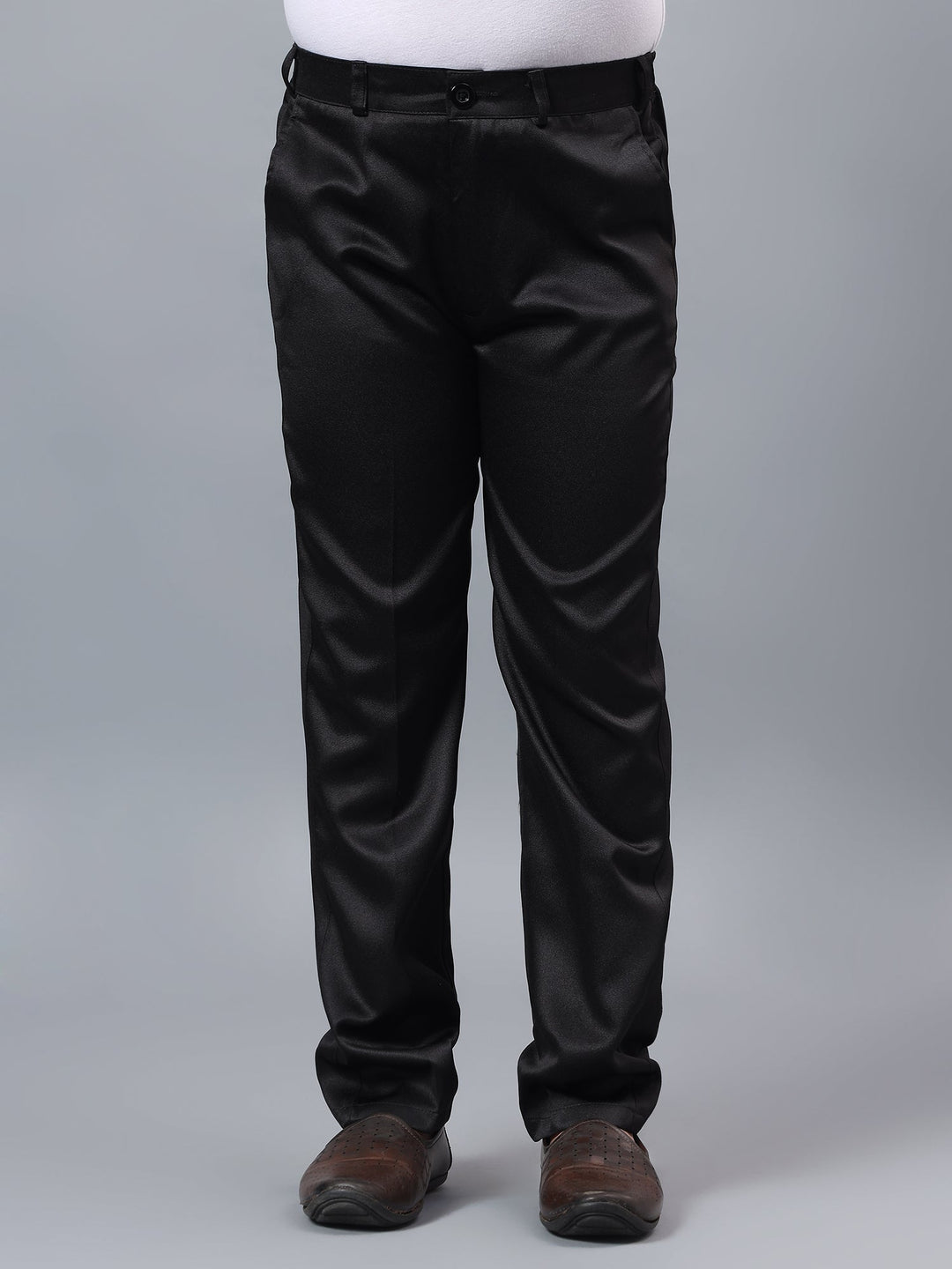 Boys Indo-Western Sherwani & Trouser Set with Sequined Waistcoat - Black | SHOBITAM