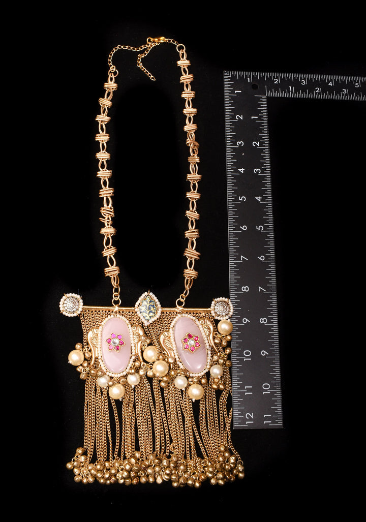 Banjaran Fusion baat and earrings set | Shobitam Jewelry
