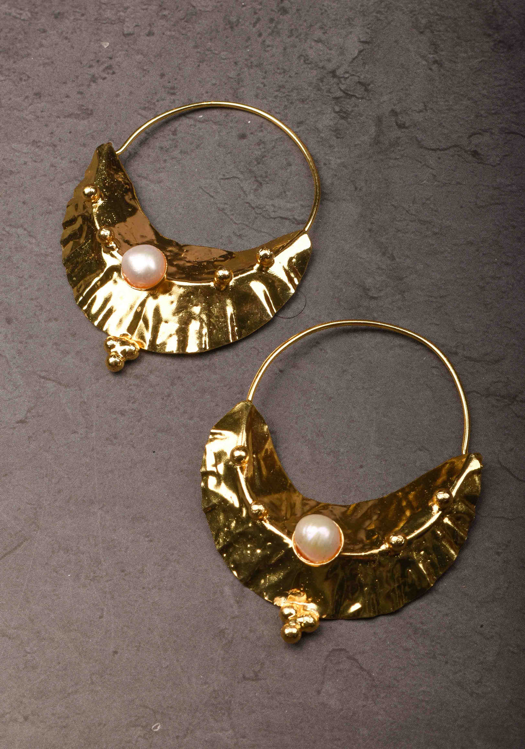 Elegant Chand Baliyan Hoop Earrings