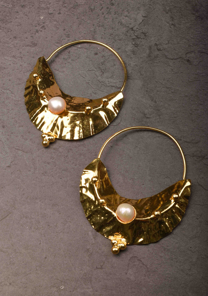 Elegant Chand Baliyan Hoop Earrings