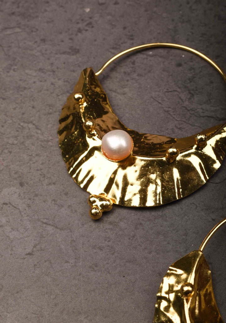 Elegant Chand Baliyan Hoop Earrings