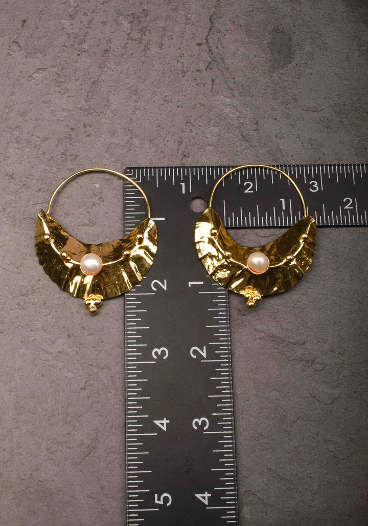 Elegant Chand Baliyan Hoop Earrings