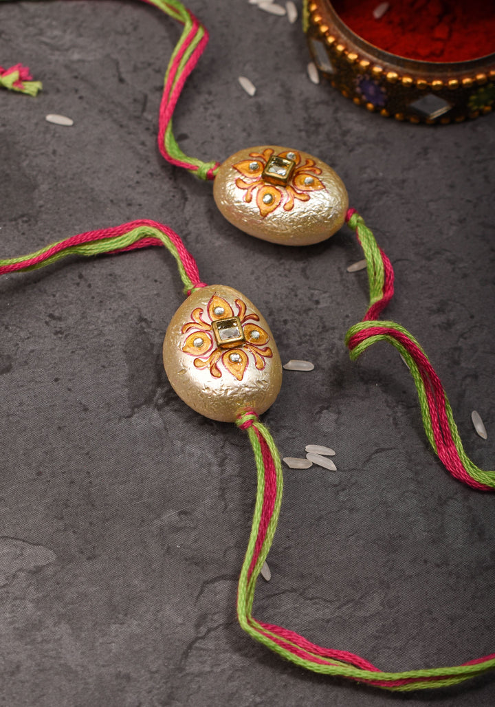 Laquer Bhabhi Rakhi | Shobitam Jewelry