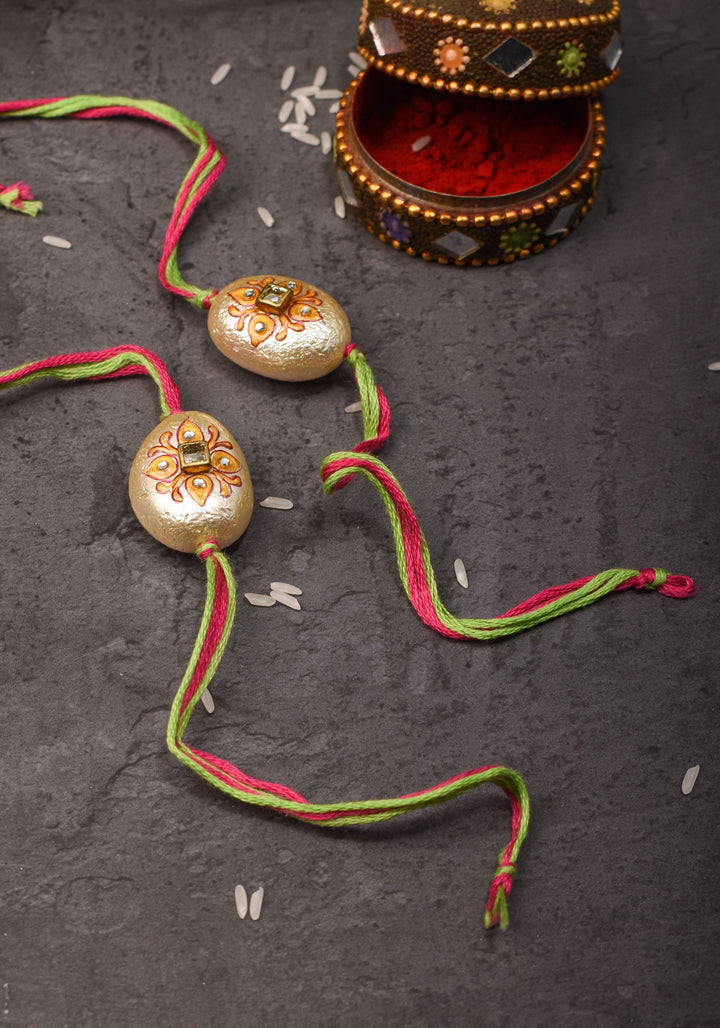 Laquer Bhabhi Rakhi | Shobitam Jewelry