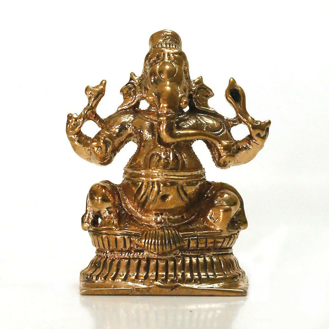 PANCHALOHA GANESHA IDOL-SHOBITAM