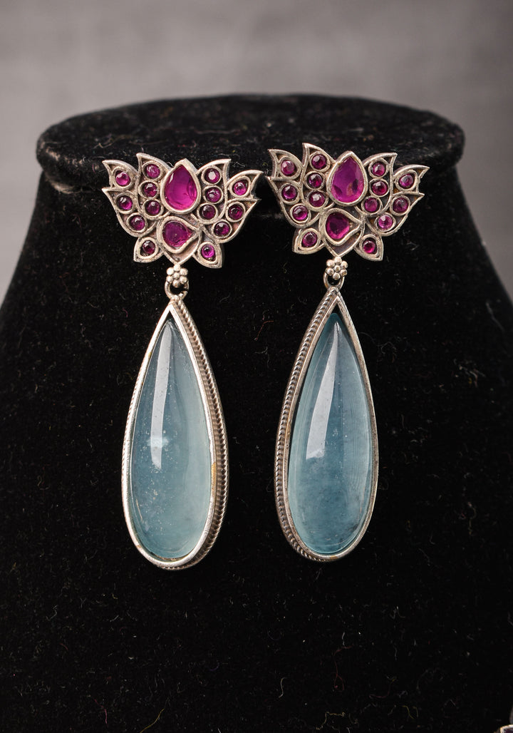 Fusion Dual Tone Jewelry with Pichwai Cow Units and Pink Stones| Shobitam Jewelry