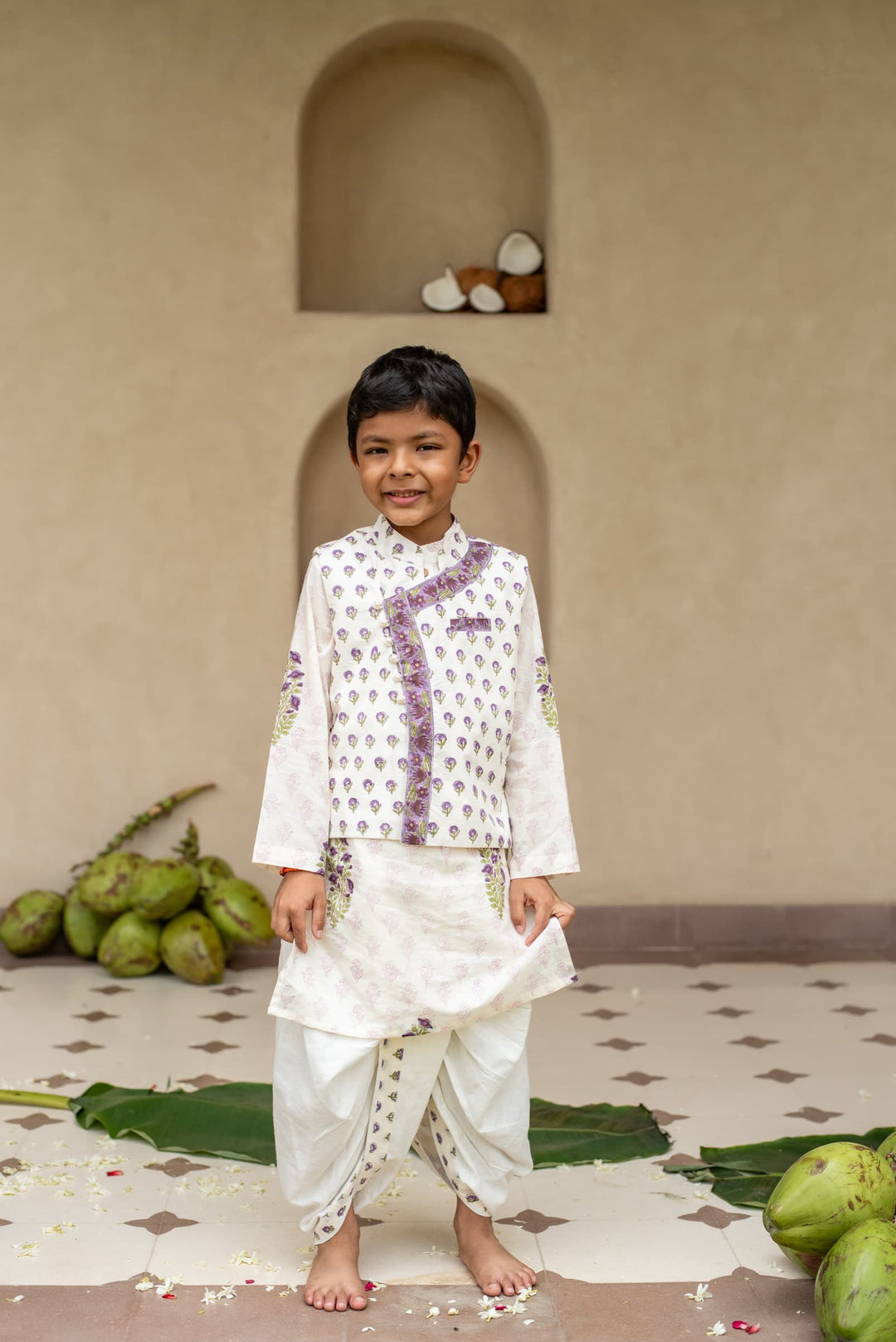 Jamuni Buti Kurta Set | SHOBITAM