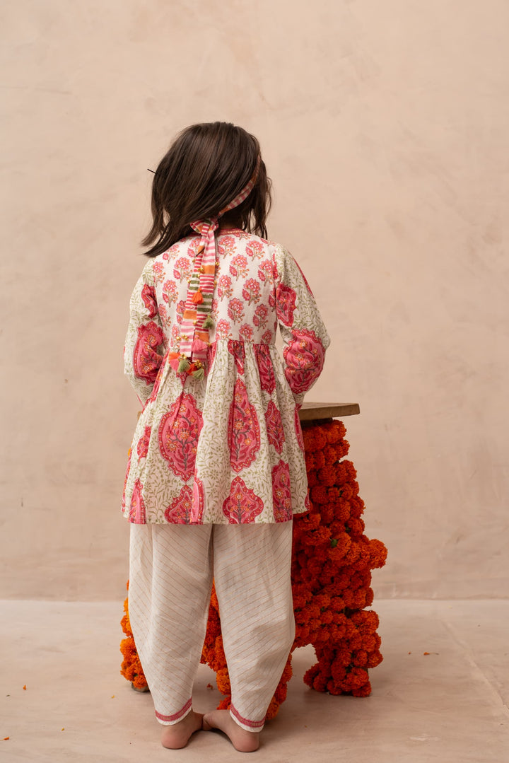 Jharokha Angrakha-Dhoti Set | SHOBITAM