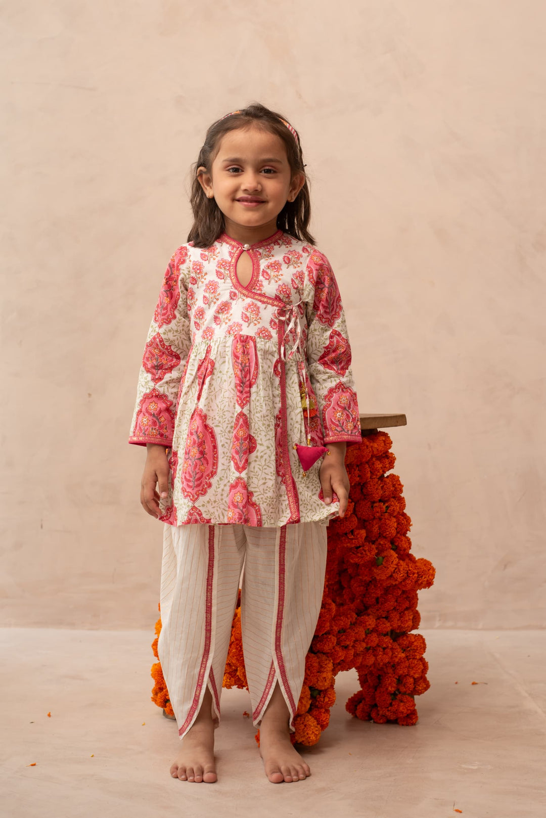 Jharokha Angrakha-Dhoti Set | SHOBITAM