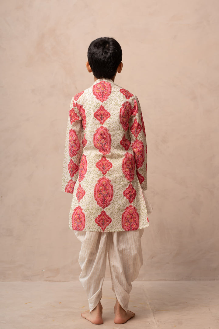 Jharokha Angrakha Kurta Set | SHOBITAM