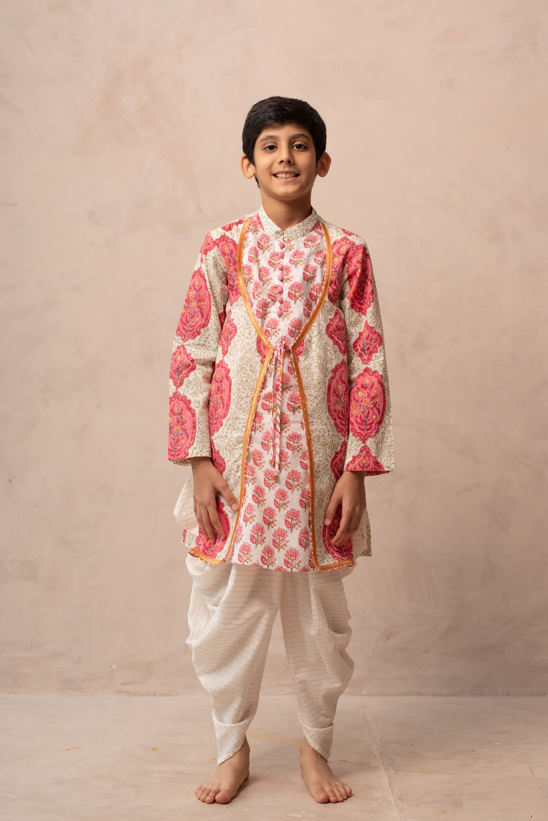 Jharokha Angrakha Kurta Set | SHOBITAM