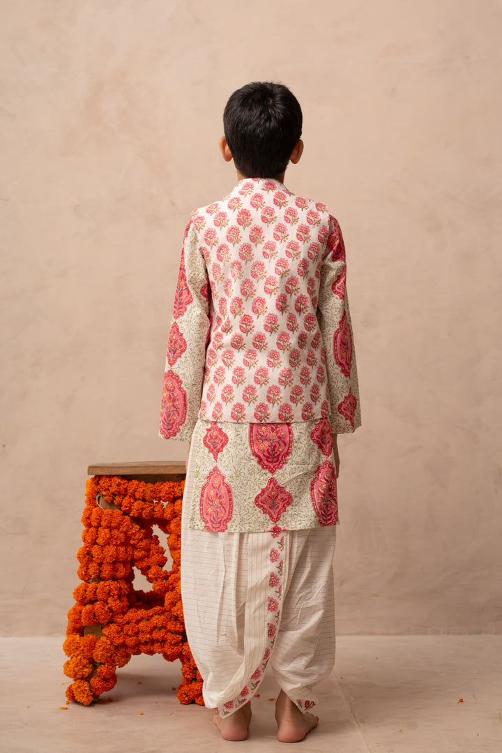 Jharokha Bandi Jacket Set | SHOBITAM