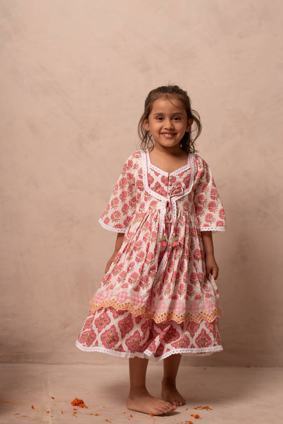 Jharokha Jacket Dress | SHOBITAM