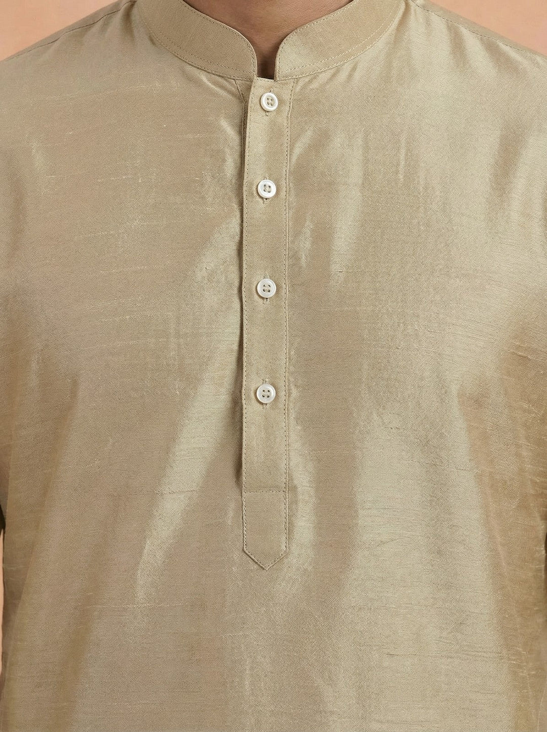 Men Brown Kurta | SHOBITAM