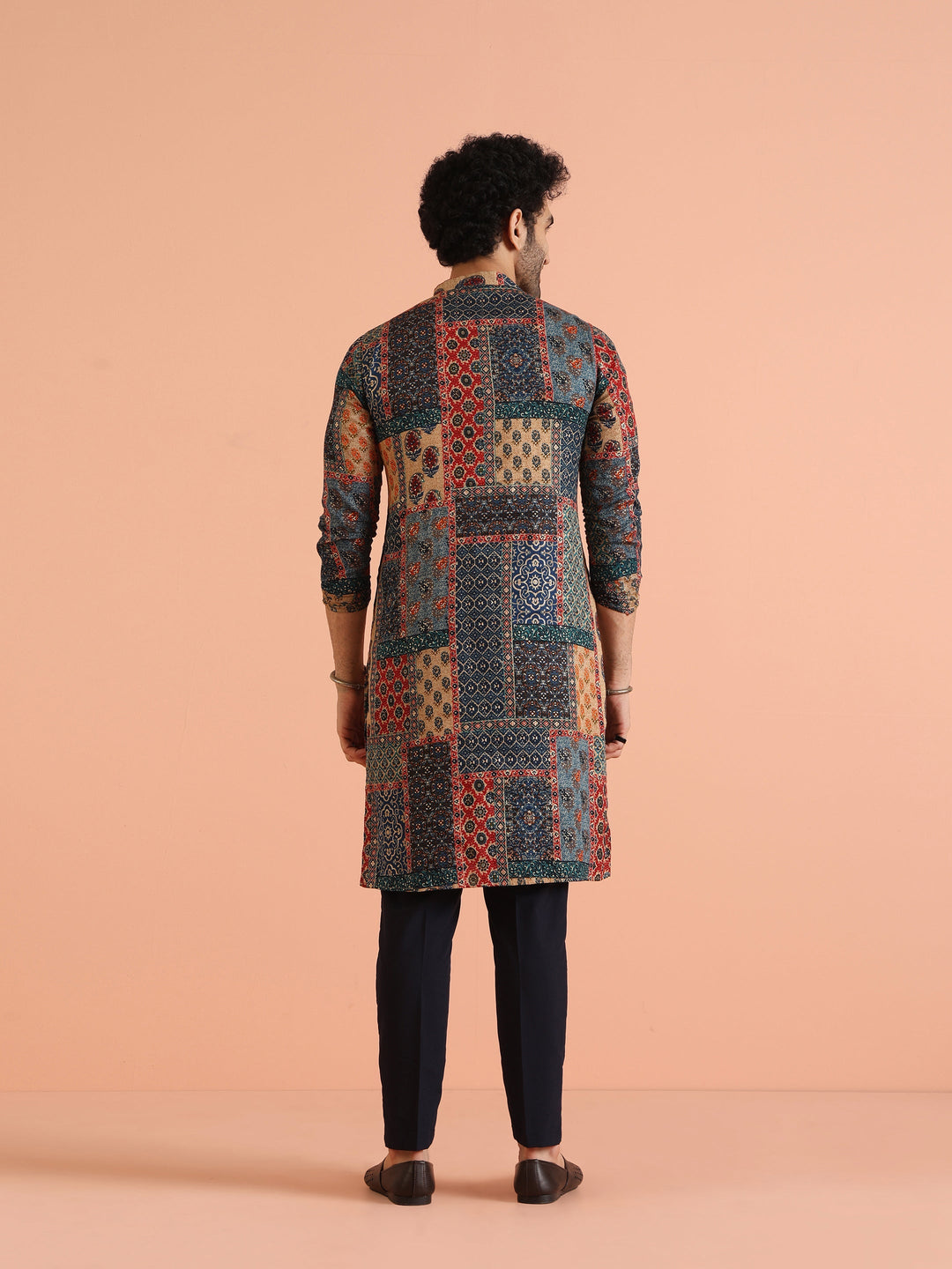 Multi Color Cotton Printed Kurta | SHOBITAM