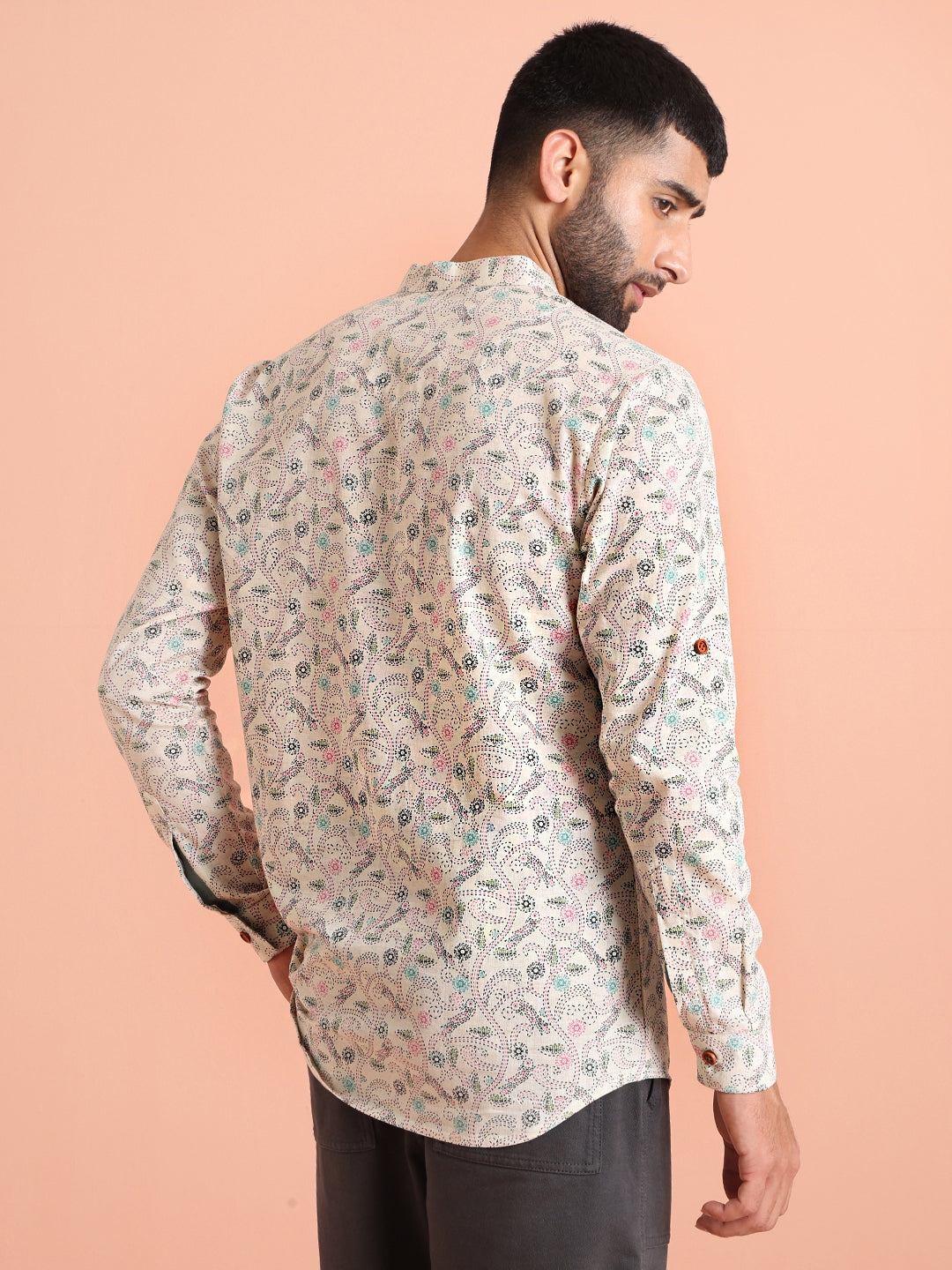 Multi Color Cotton Printed Short Kurta | SHOBITAM