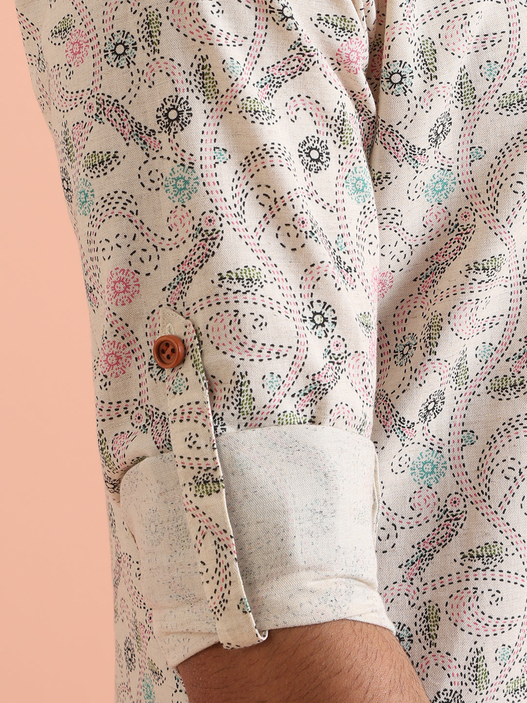 Multi Color Cotton Printed Short Kurta | SHOBITAM