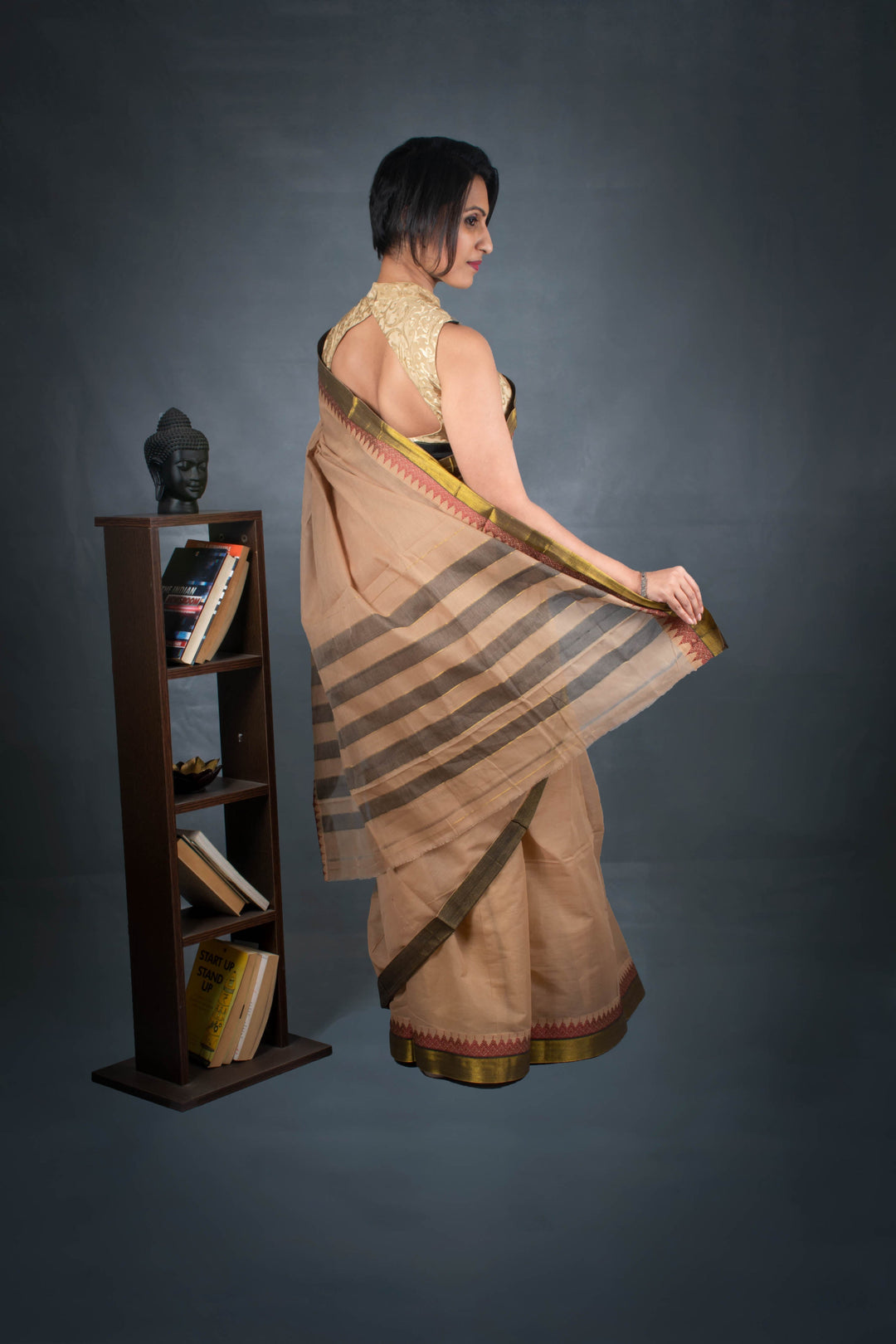 Shraddha - Cotton Saree-SHOBITAM